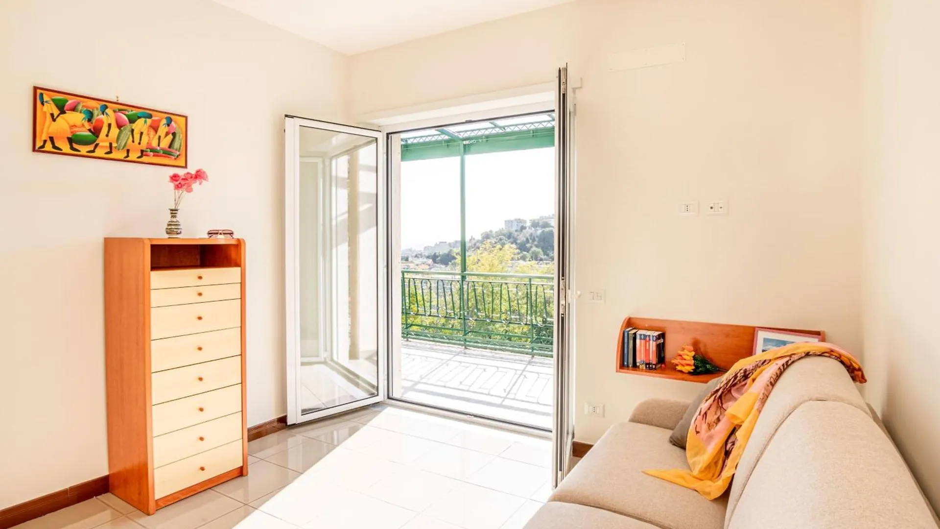 Bright Apartment Private Parking Naples - Happy Rentals 0*,